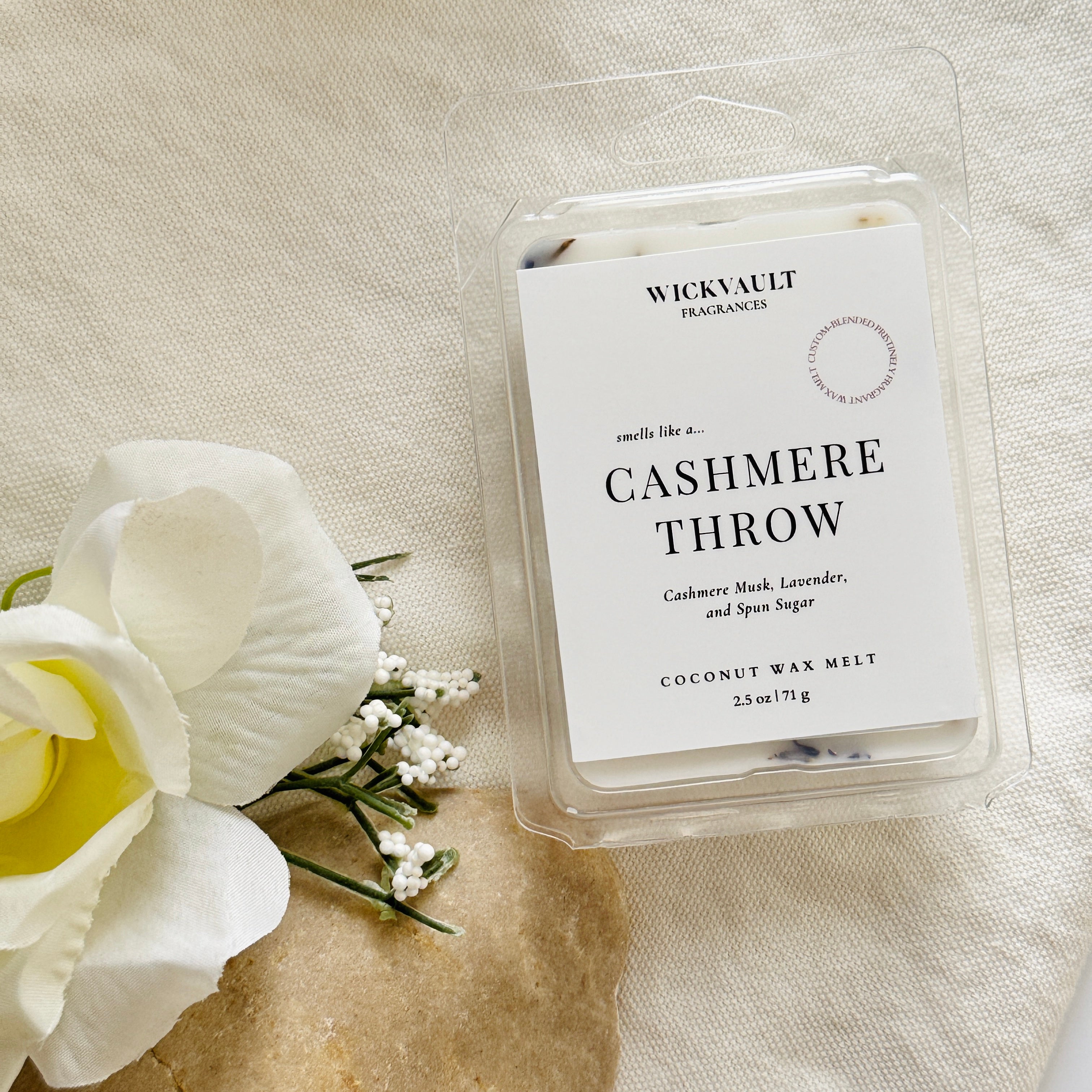 Cashmere Throw - Botanical Wax Melt