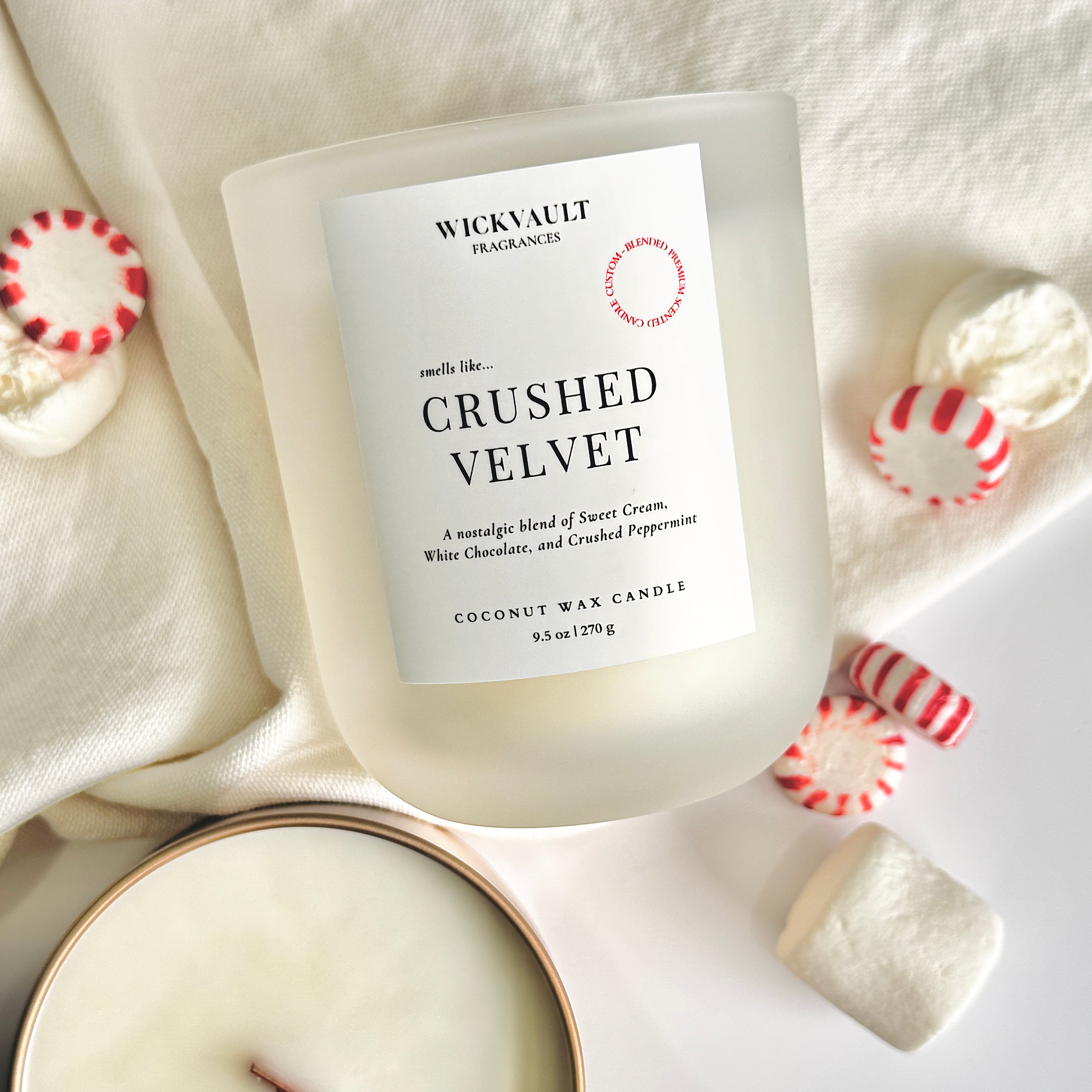Crushed Velvet Candle