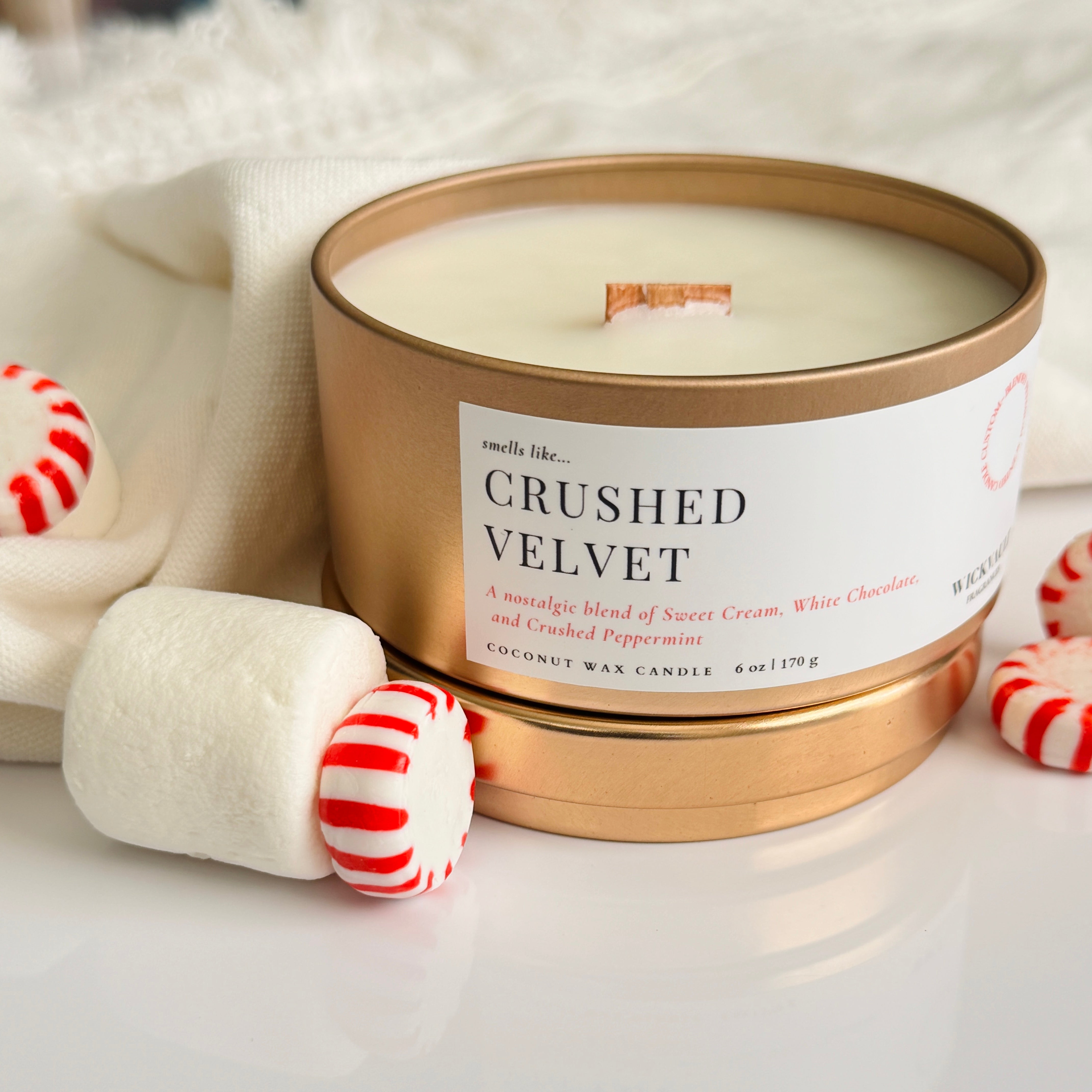 Crushed Velvet - Candle Tin