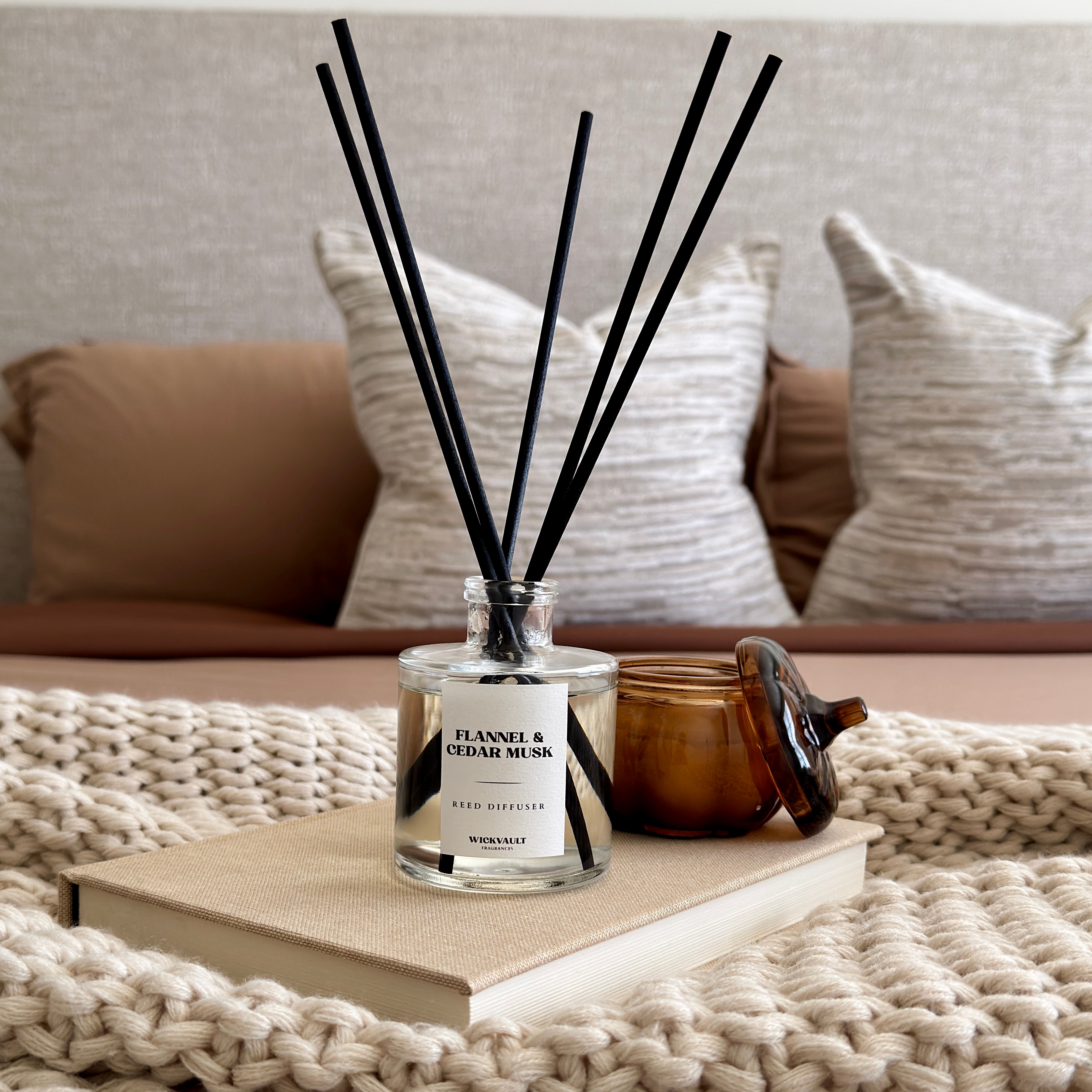 Flannel & Cedar Musk - Reed Diffuser