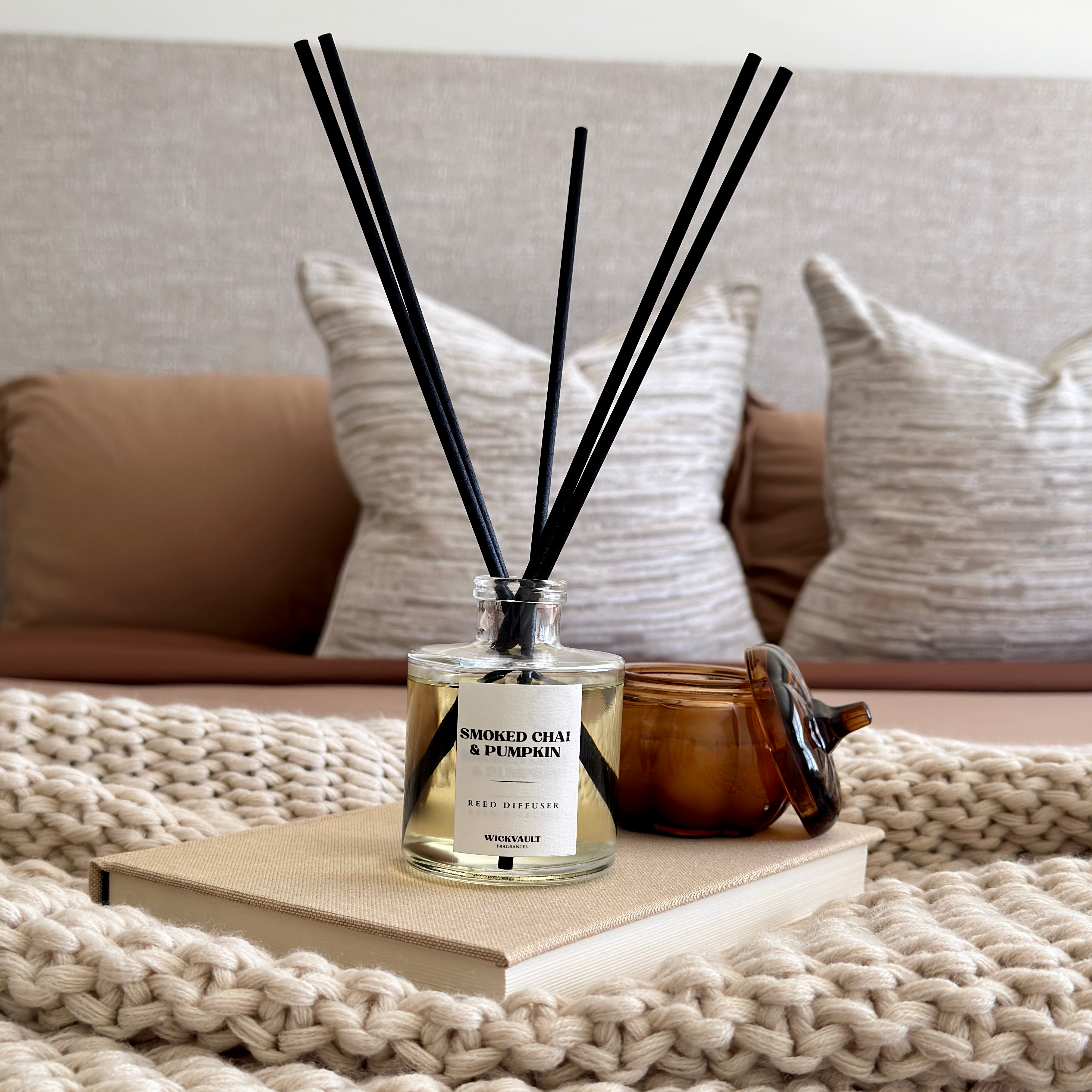 Smoked Chai & Pumpkin - Reed Diffuser